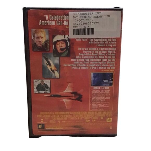 Behind Enemy Lines DVD - 5/$20 - Picture 2 of 3